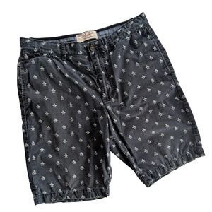 Original Penguin Gray Logo Print Shorts Size 31